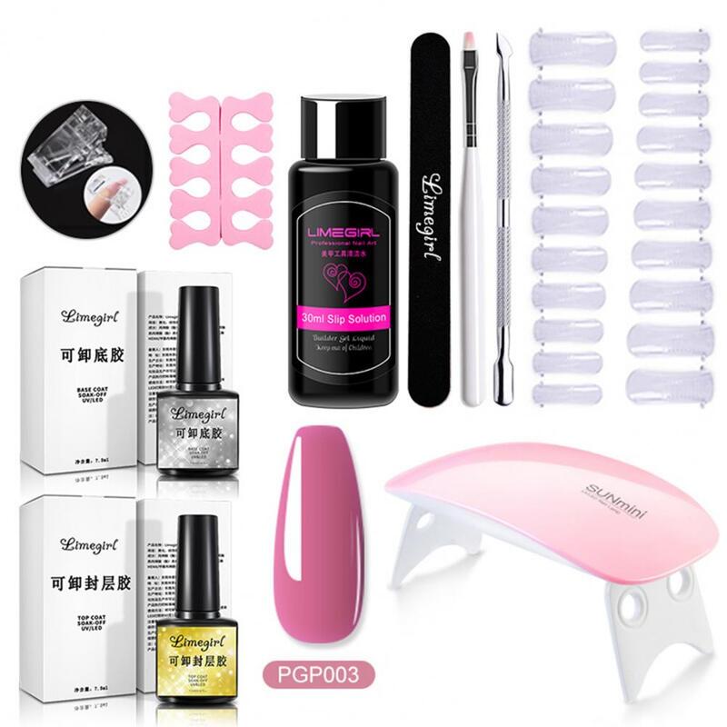 Lámpara de uñas UV insípida, fácil de quitar, Kit de esmalte de Gel profesional, accesorios de Arte de uñas, regalo para mujeres, 15ml