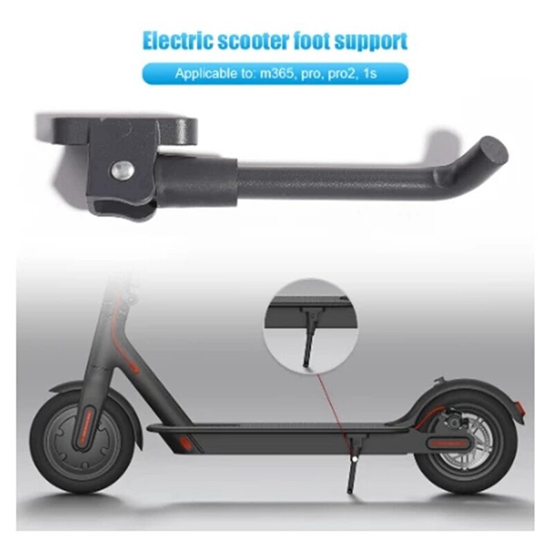 2 Pieces Of Foot Support Of Parking Bracket Replacement Parts Are Suitable For Xiaomi M365 Electric Scooter Foot Support