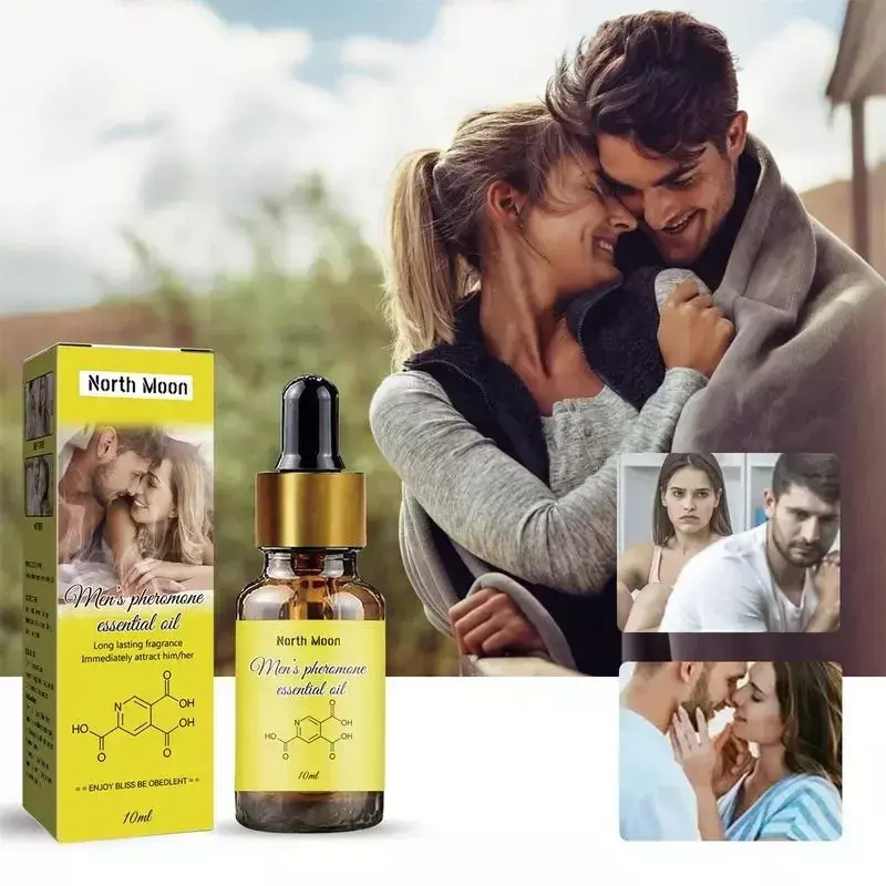 Ароматное масло феромона для мужчин и женщин, 10 мл, ароматное масло с феромоном для привлечения женщин