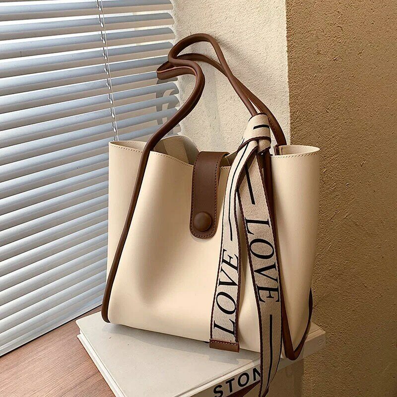 Bag Large Shoulder Capacity Women's Style Texture Handbags For Women Casual High-Quality Messenger Versatile Luxury Crossbody