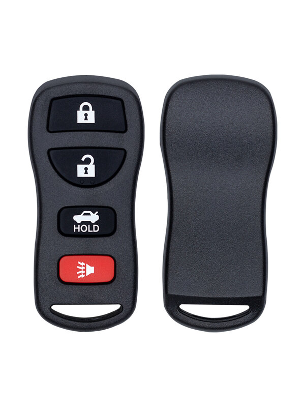 Chave do carro do KBRASTU15-Remote para Nissan, caso chave do Fob, 4 botões, 315MHz
