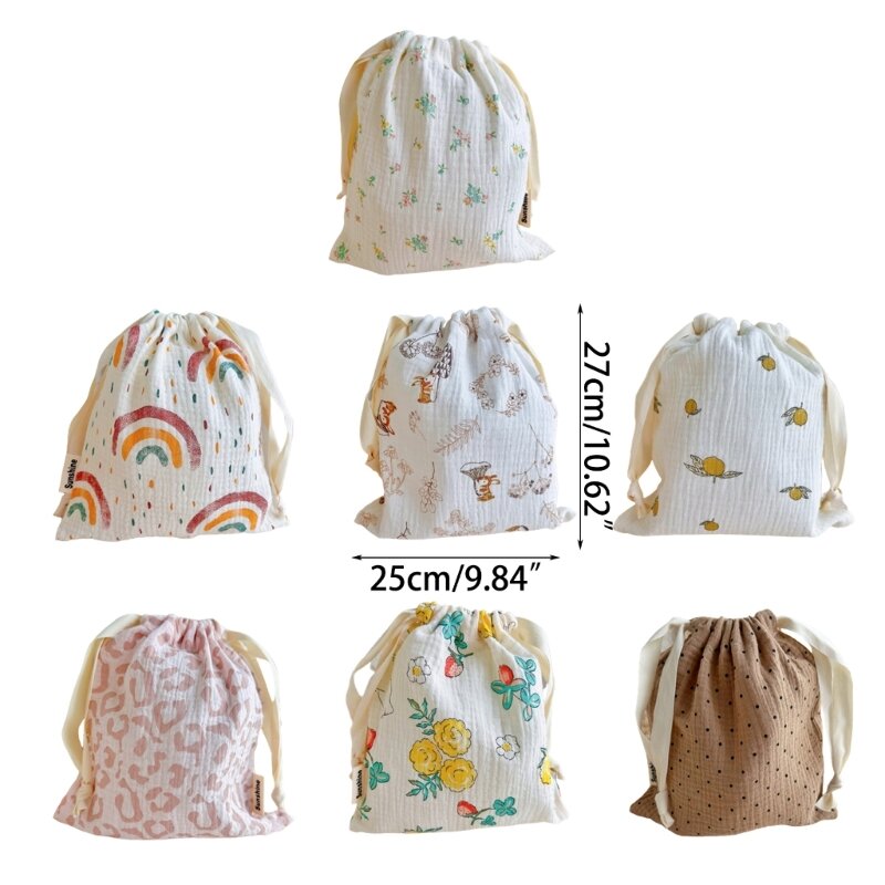 Korea Style Diaper Bag Multi-pattern Design Baby Nappy Changing Bag Multifunction Large Baby Travel String Bag for Mom