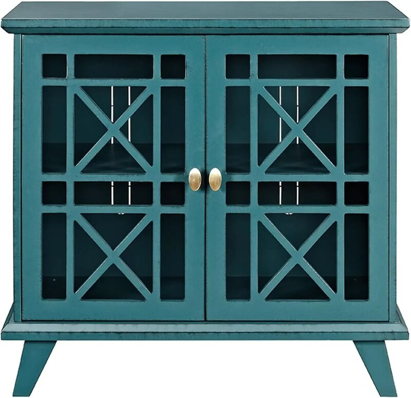 32 Inch Wood Kitchen Accent Buffet Sideboard Entryway Serving Storage Cabinet with Doors Dining Room Console Living Room