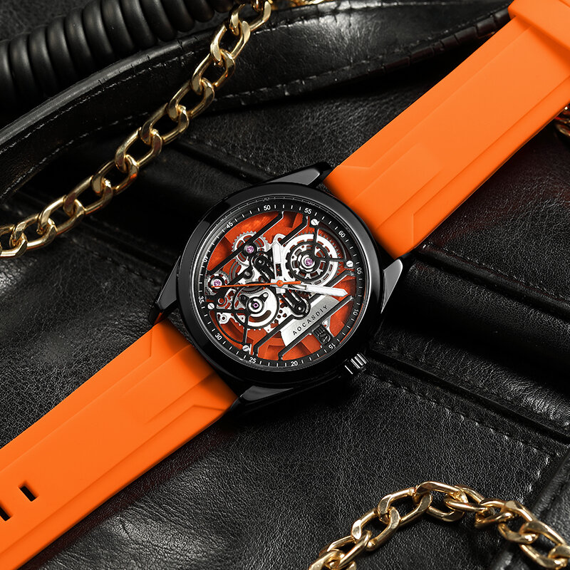 Часы наручные мужские кварцевые, роскошные Брендовые спортивные водонепроницаемые с хронографом и датой