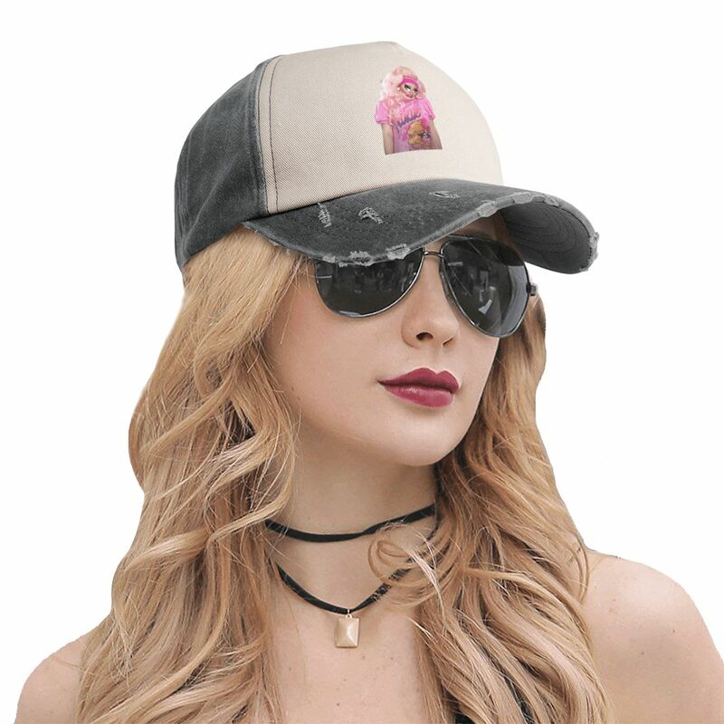 UNHhhh Trixie 재미있는 야구 모자, 하드 모자, 골프 모자, 신상 모자, 남성 해변 패션