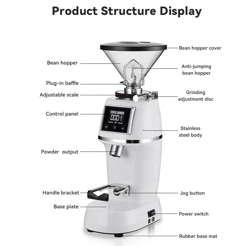 Cheap Factory 2021 Hey Cafe Design Electrical Coffee Grinder With Best Pricesrice