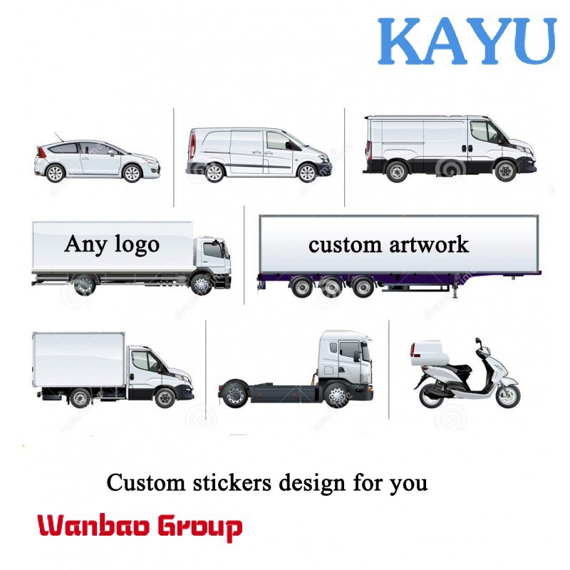 Custom Vinyl Auto En Vrachtwagen Wrap Carrosserie Graphics Wrap