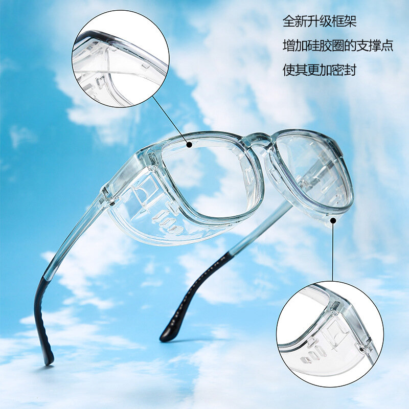 Ulepszona wersja chroniąca przed pyłkiem alergia na wiatroodporny pył okulary z polaryzacją krótkowzroczność nawilżający po operacji femtosekundowej