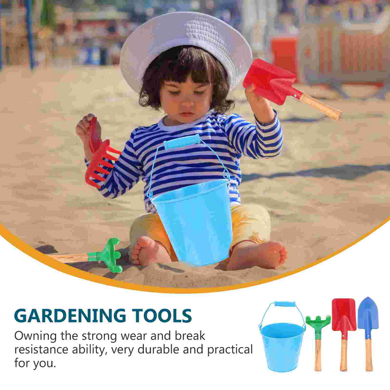 Rake pequeno ao ar livre brinquedos para crianças, exterior, exterior, crianças, ferramentas manuais, ao ar livre, plantar, manual