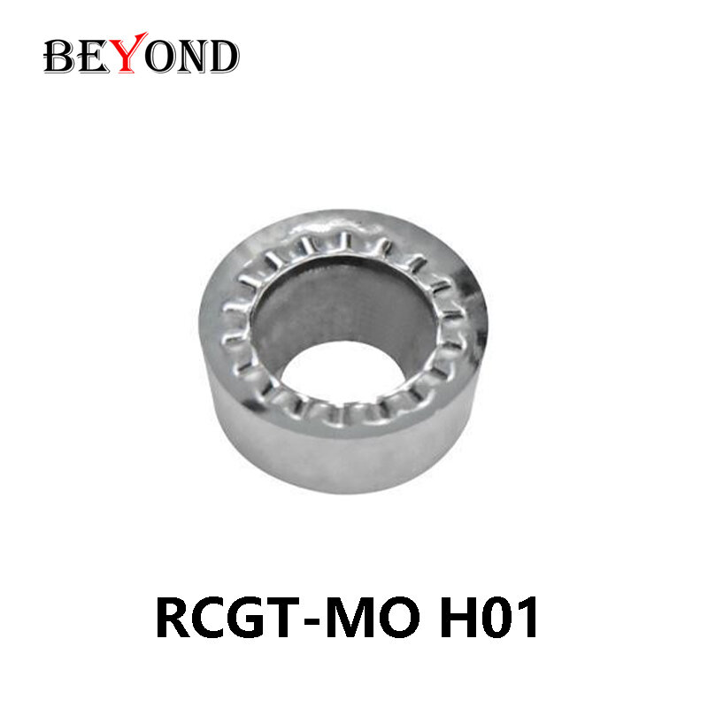 Melebihi RCGT-MO H01 RCGT0501 RCGT0602 RCGT0702 RCGT0803 RCGT1003 RCGT10T3 RCGT1204 RCGT1605 sisipan karbida untuk tembaga aluminium