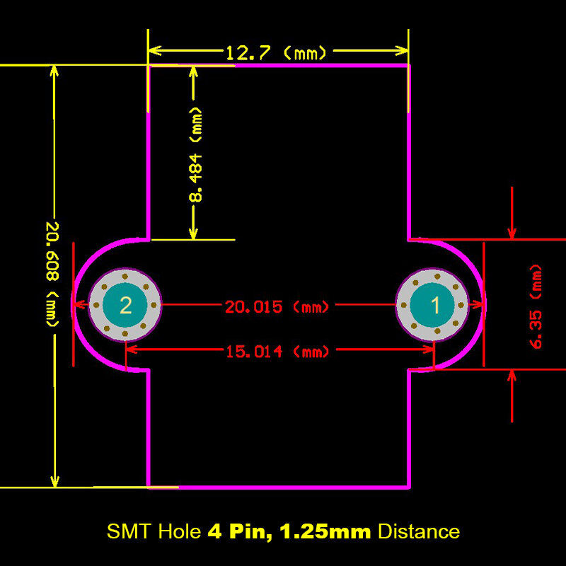 도트 매트릭스 멀티 포인트 어레이 온도 측정 센서 모듈, AMG8833 IR 8x8 적외선 열 화상 GY-MCU8833