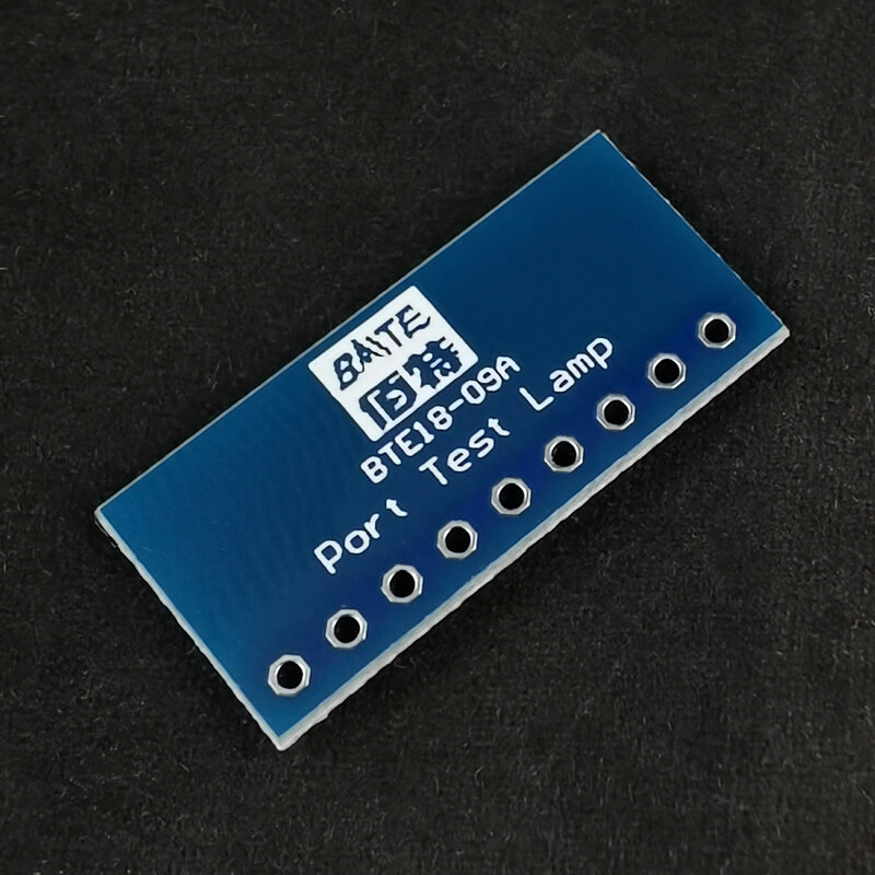 Lampu uji Port 8-bit indikator merah/hijau/biru/merah muda/ungu/kuning 11 jenis warna untuk STM32 STC 51 AVR PIC Arduino mudah digunakan