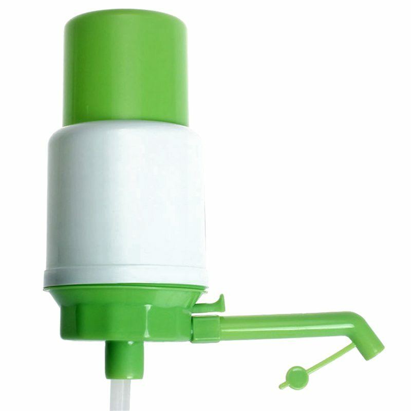 1x pompa air minum Dispenser pompa portabel tekan tangan botol Manual