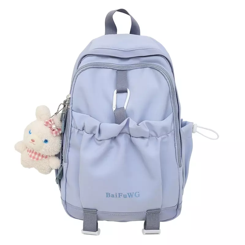 Large Capacity Backpacks Simplicity 2024 New Student School Bags High Quality Nylon Zipper Commuting Backpacks Free Shipping
