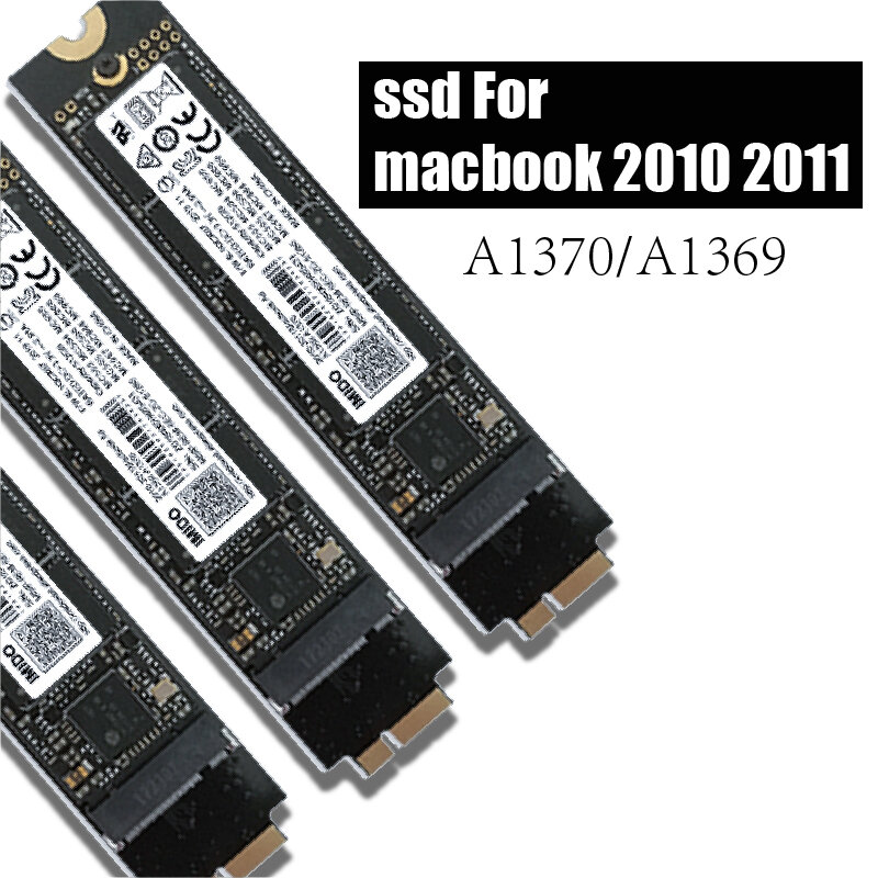 Placa-mãe do portátil para o Macbook Air, A1369, A1370, 2010-2011 ano, 64GB, 128GB, 256GB, SSD, MC503, MC504, MC505, MC506, MC965, MC966, novo