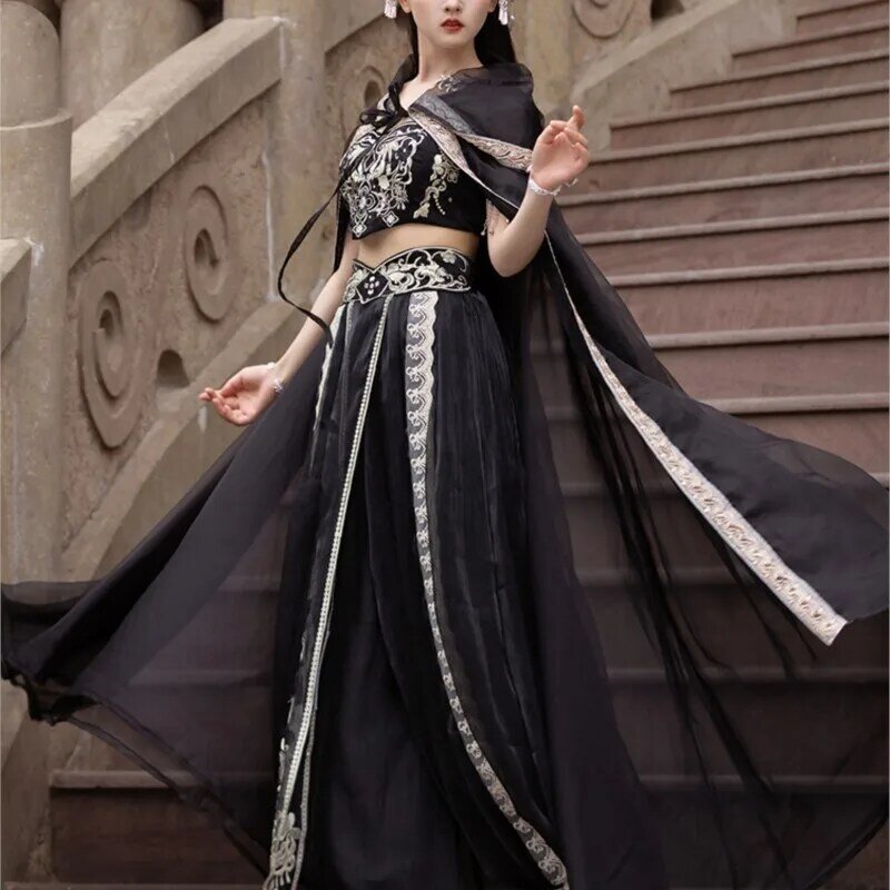 Hanfu femelle aussi style fille, style occidental chinois Dunhuang Apsara