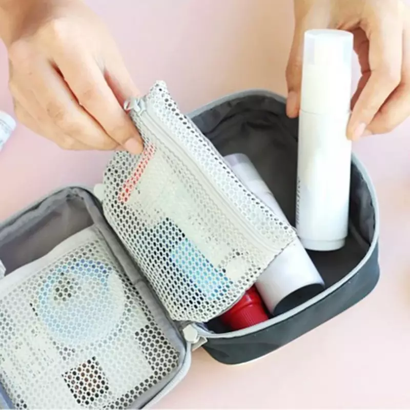 Mini Outdoor Ehbo Kit Bag Reizen Draagbare Geneeskunde Pakket Emergency Kit Tassen Geneeskunde Opbergtas Kleine Organisator