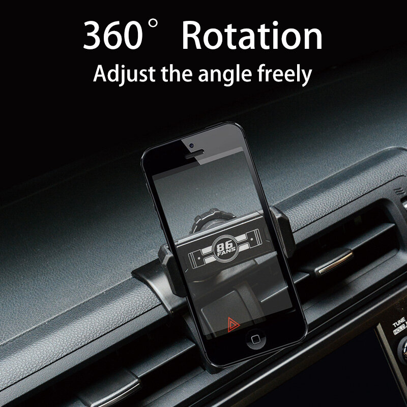 Uchwyt samochodowy na telefon Grawitacyjny klips wentylacyjny Uchwyt na telefon komórkowy Stojak na telefon komórkowy GPS Bezprzewodowe ładowanie Wsparcie dla Toyota GR86 Subaru BRZ