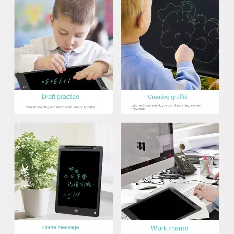 Tablette d'écriture LCD Epaper numérique pour enfants, plaque de tableau électrique sans fil TouchSub pour dessin, bloc-notes Magic TrackSub, 8.5 pouces