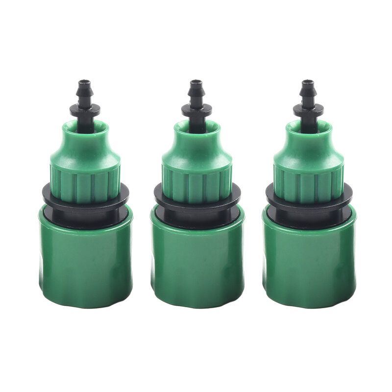 5 X Plastic Garden Water Hose Quick Connector Micro Irrigation Adapter Connector Watering Equipment Part	  Irrigation System