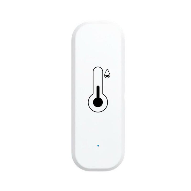 WiFi Sensor Kelembaban Suhu SmartLife Monitor jarak jauh untuk rumah pintar bekerja dengan Alexa asisten