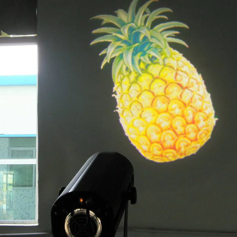 LOGOBO светодиодный проекторы 40 Вт 4 изображения вращающиеся для проекции пользовательских логотипов Рекламные Знаки украшения для магазинов на стенах напольных покрышках