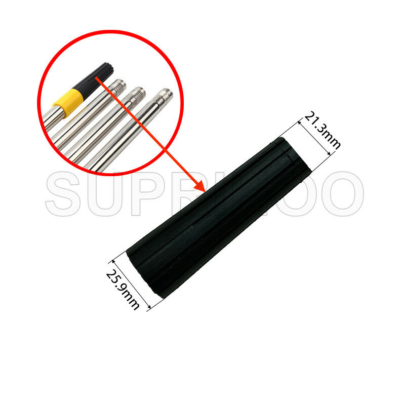Suprihoo Alat Drywall DIY Alat Lukis Dinding Pegangan Adaptor Genggam dengan Tongkat Ekstensi Dapat Disesuaikan Universal untuk Alat Pegangan