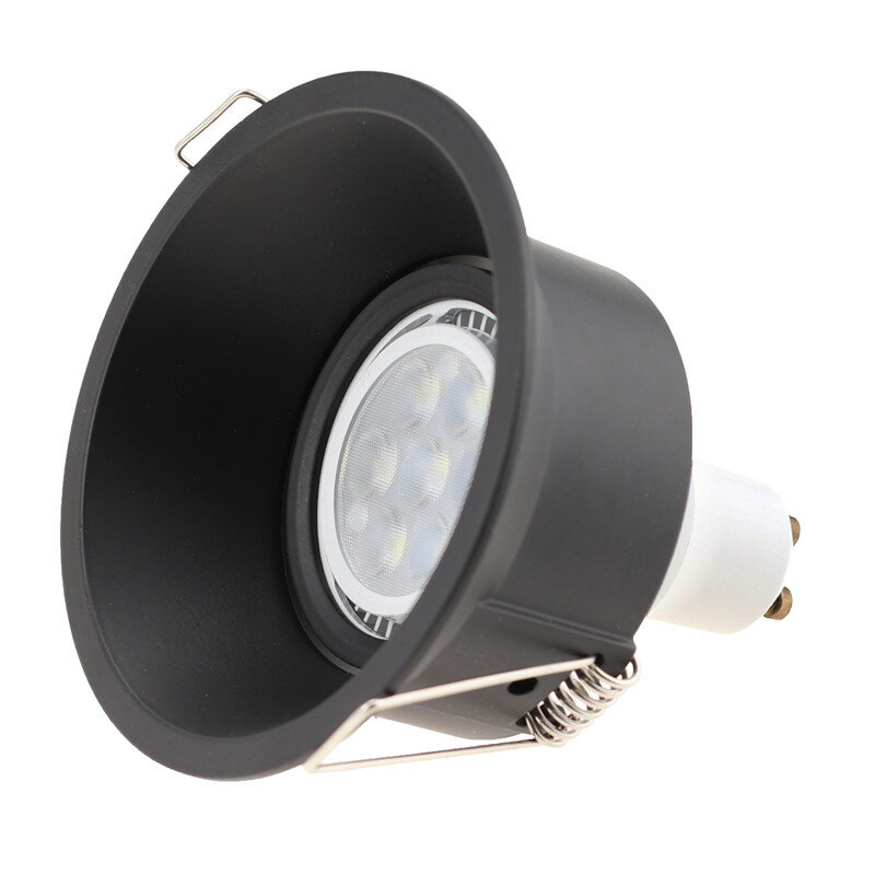 Lampy sufitowe LED regulowana lampa ramka MR16 GU10 wymienny uchwyt oprawy lampy punktowe oprawy