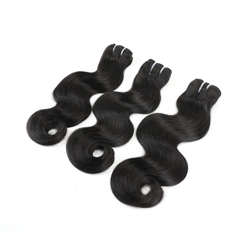 Mechones de cabello humano ondulado, extensiones de cabello humano Remy, ondulado brasileño, Himalaya, DD, 8-22 pulgadas
