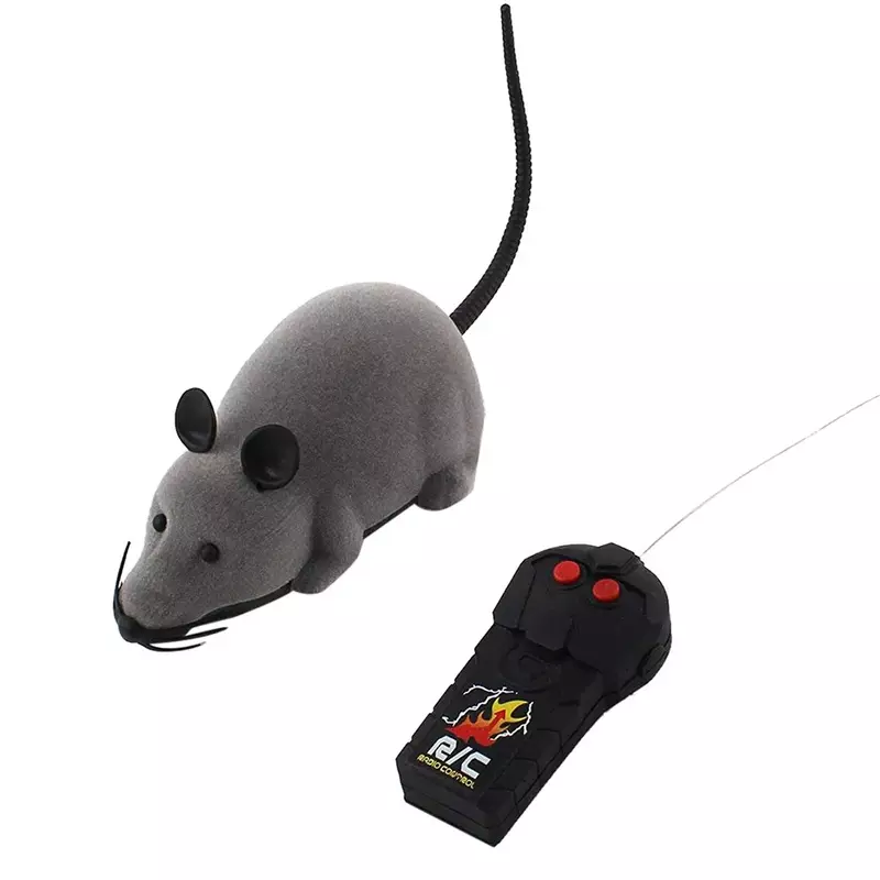 무선 리모컨 마우스 애완 동물 장난감, 전기 스푸핑 까다로운 동물 모델, 어린이 장난감, 명절 선물