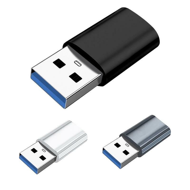 Tipo C para USB 3.1 adaptador, fêmea para conversor USB macho, carregamento rápido, transferência de dados