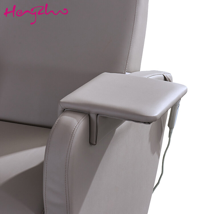 Couro Foot Massage Chair para Lady, cadeira elegante Spa, prova d'água, mais recente