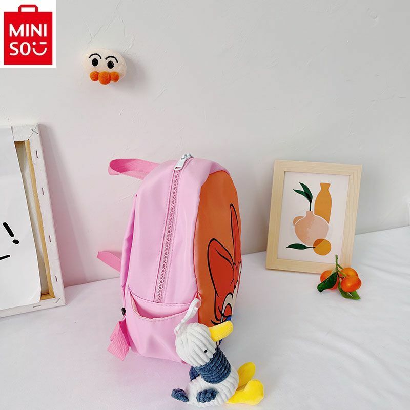 MINISO Disney Мультфильм Дональд Дак Даффи девочка мультфильм легкий ученик начальной школы путешествия Детский рюкзак