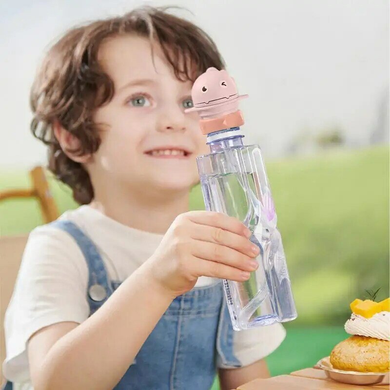 Spill-Proof Water Bottle Spout Spill-Proof Silicone Adapter Caps Compact Silicone Sippy Cup Lids Bottles Top Spout Adapter