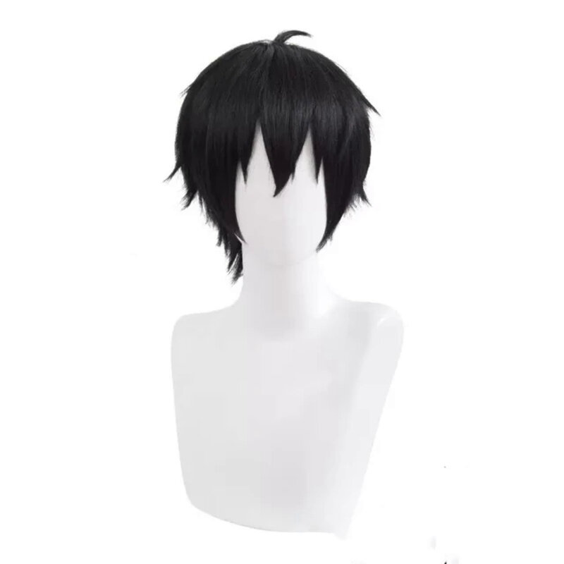 Anime Sword Art Online cosplay AsunaYuuki wig Kirito Black Short Synthetic