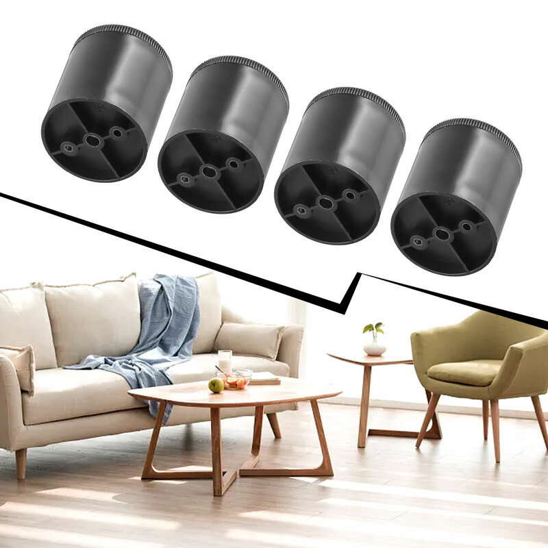 Einfach zu bedienende Schrank füße Füße Schubladen schrank füße für Wohn möbel Höhe Couch bein 4 Stück Möbel Fuß langlebig