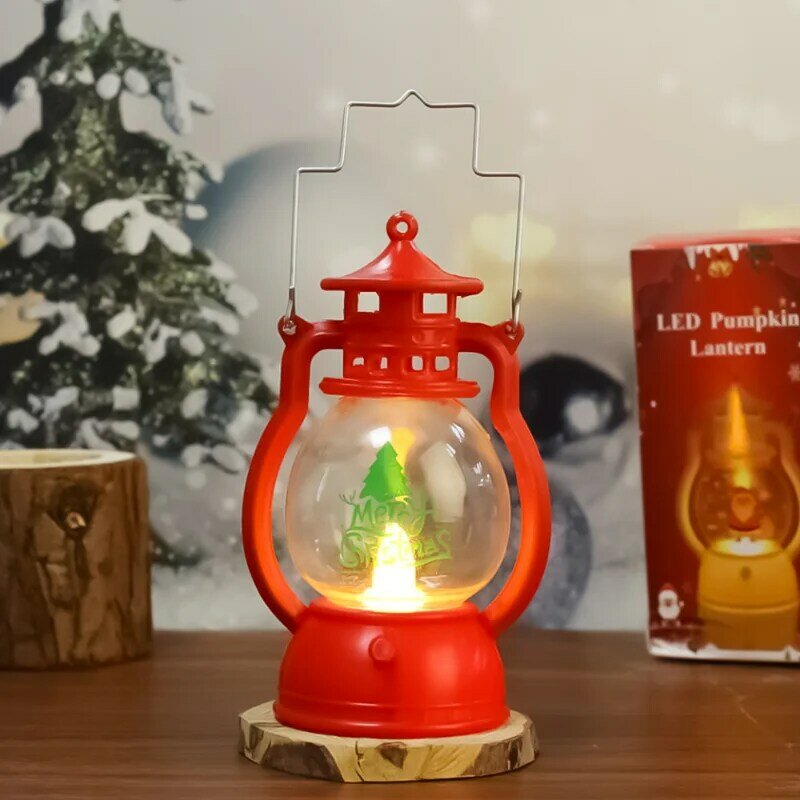 Santa Claus LED Lantern Light, Feliz Natal Decorações para Casa, Natal Ornamentos, Noel Gift, Ano Novo, 2023
