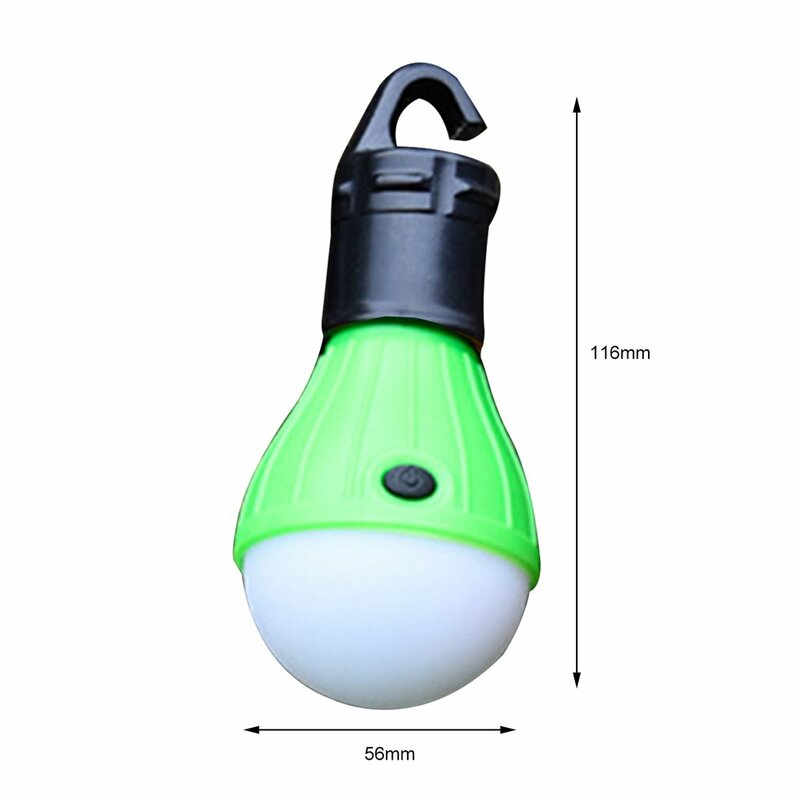 2023 Mini tragbare Laterne Zelt Licht LED Glühbirne Not lampe wasserdichte hängende Haken Taschenlampe für Camping