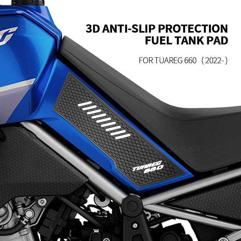 Motorcycle Side Fuel Tank pad For Aprilia Tuareg 660 Tuareg660 2022 - Tank Pads Protector Stickers Knee Grip Traction Pad