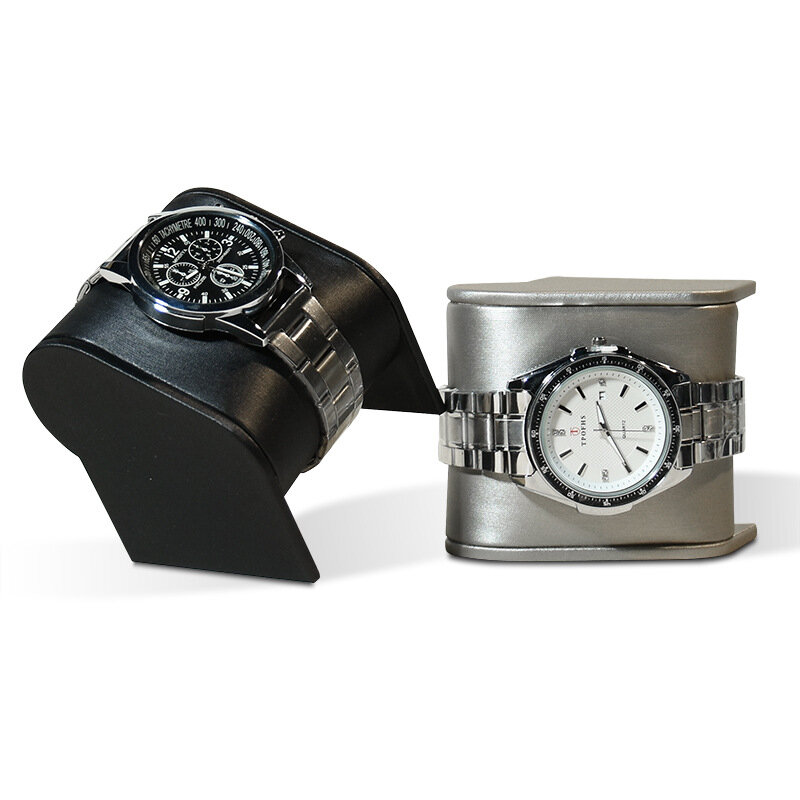 Pengatur kreatif rak penempatan jam kelas atas untuk tampilan komersial di toko tampilan lemari jam tangan berdiri