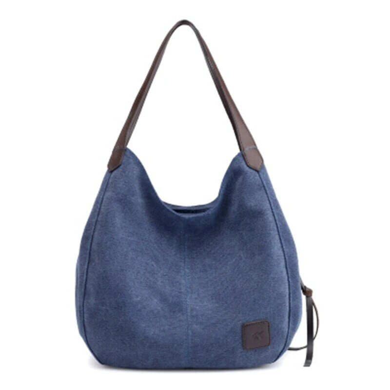 Nuevo bolso de moda para mujer, bolsos de hombro, bolso de mano, mensajero, bolso de lona E74B