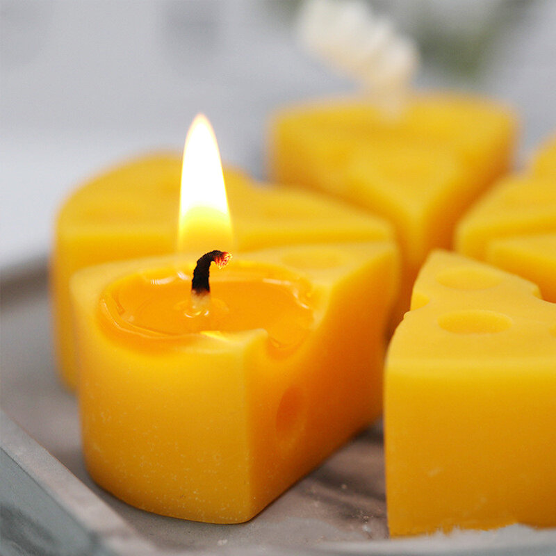 Kreatywny kształt sera silikonowe formy aromaterapia mydło foremka na świece kremówka mus ciasto do dekoracji czekoladą i pieczenia blacha do pieczenia