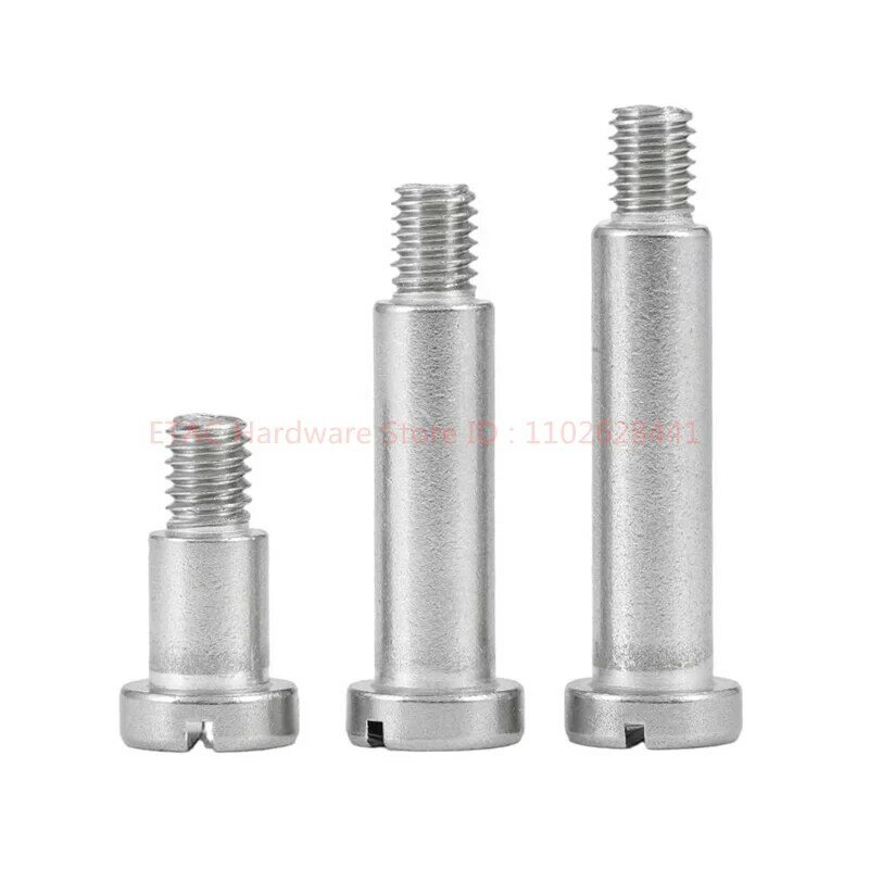 M2 M2.5 M3 M4 M5 M6 M8 Slotted Positioned shaft Shoulder Screw 304Stainless Steel Hexagon Plug Limit Screw Cup Head Bearing Bolt