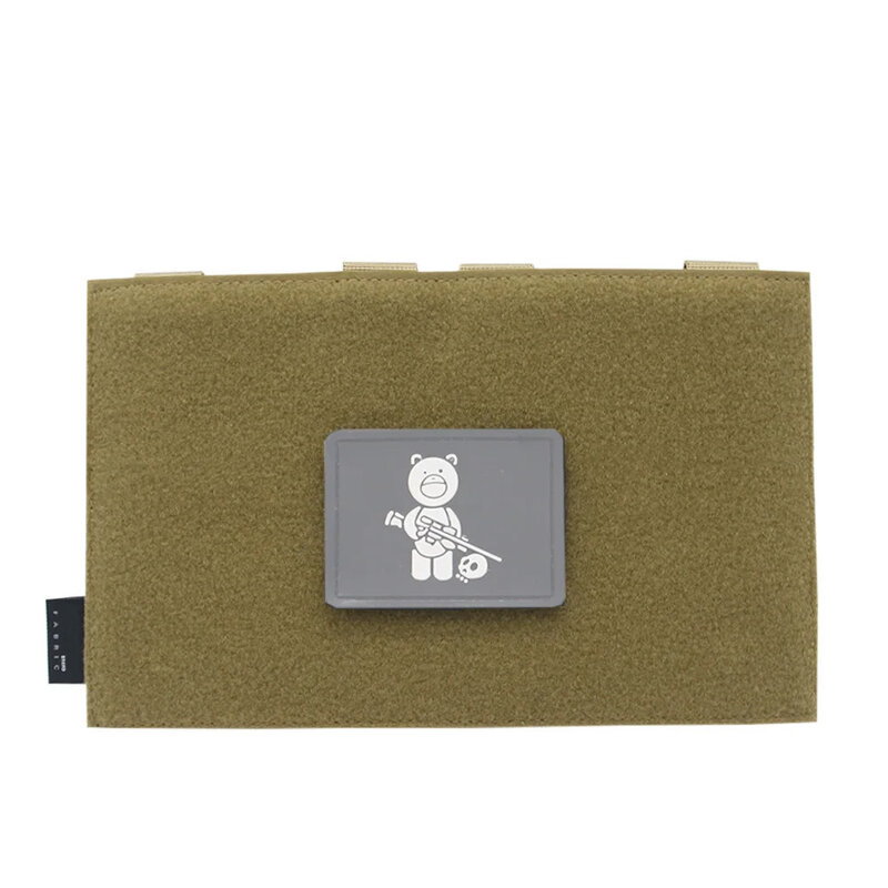 Новый стиль 1000D нейлоновый тактический флэш-адаптер для панели с крючком и петлей для блокировки ID нашивок сумка для инструментов EDC