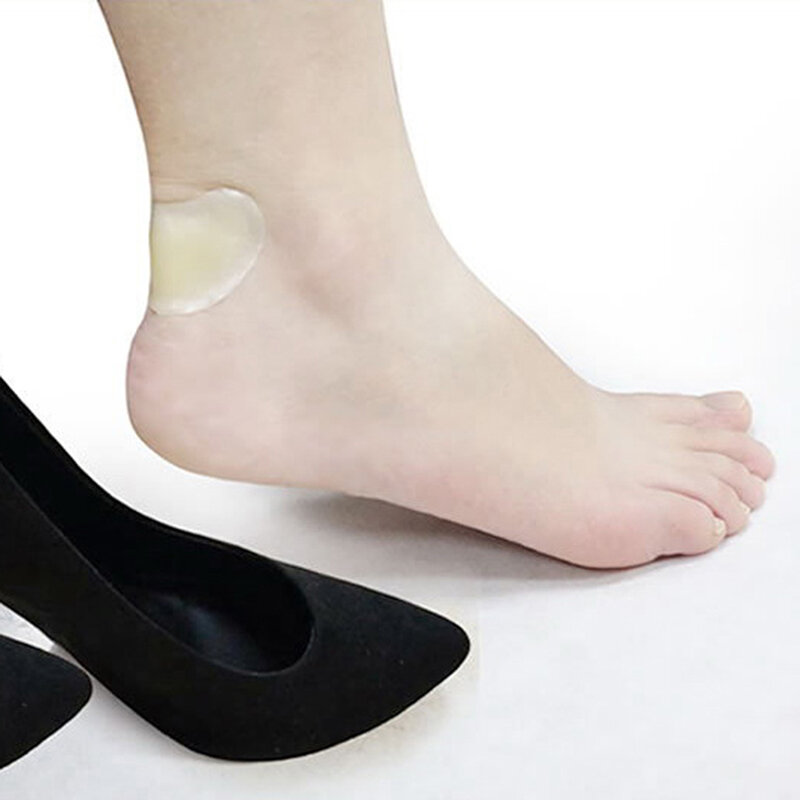5 Stück Fuß Ferse Aufkleber Hydro kolloid Ferse Stick Pflaster Fuß Anti-Schleif Fuß Blister Akne Patch tragen Schutz Fuß verband