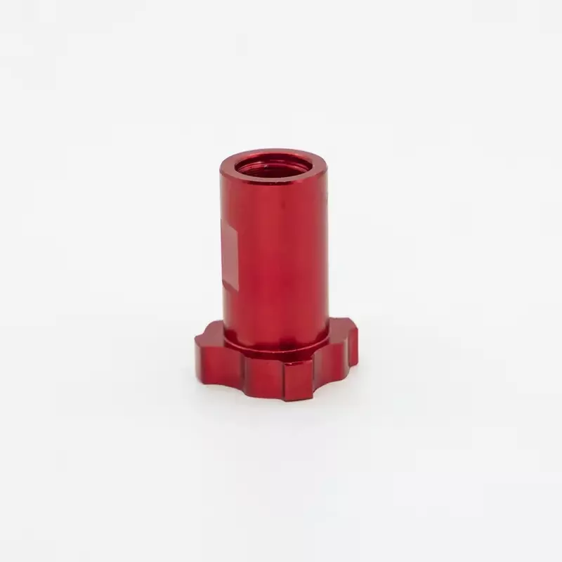 Suntool Outlet Red Spray Gun Connector PPS Adapter Spray Gun Cup Adapter 16X1.5 14X1 for Spray Gun Disposable Measuring Cup