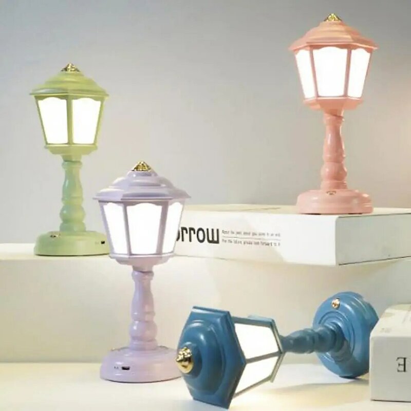 Bequeme Tisch lampe energie sparende LED-Lampe Augenschutz dekorative nicht grelle Nachttisch lampe Schreibtisch LED-Licht Ornament