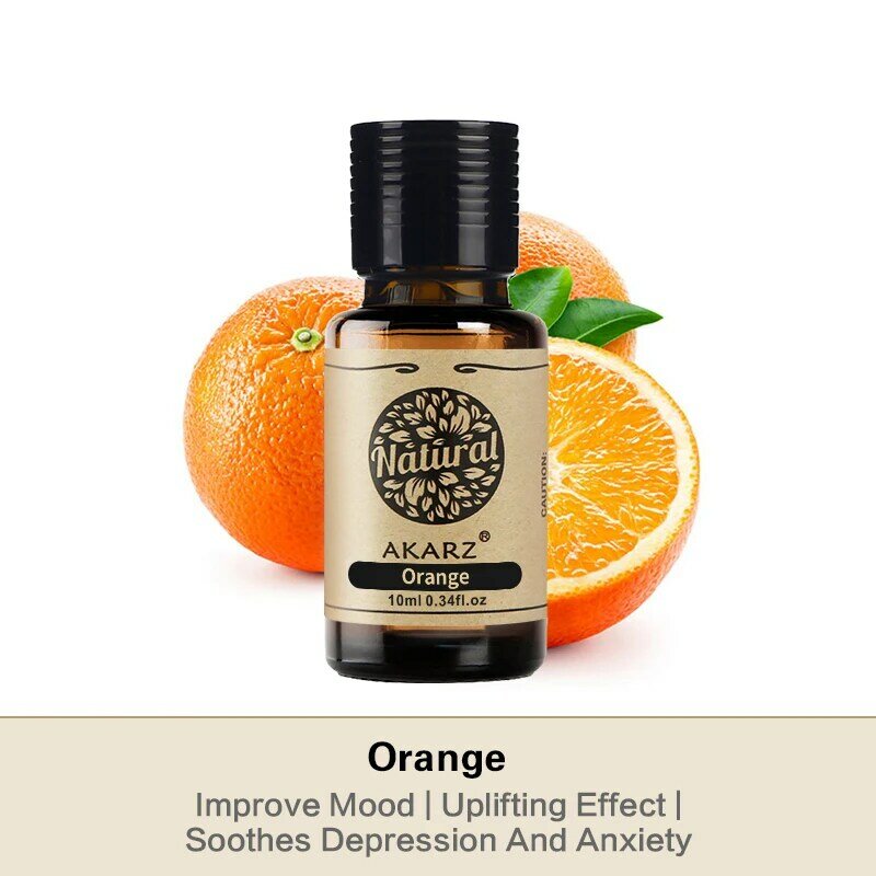 Minyak jeruk AKARZ Oiliness kosmetik lilin sabun aroma membuat DIY bahan baku bau oranye aroma minyak