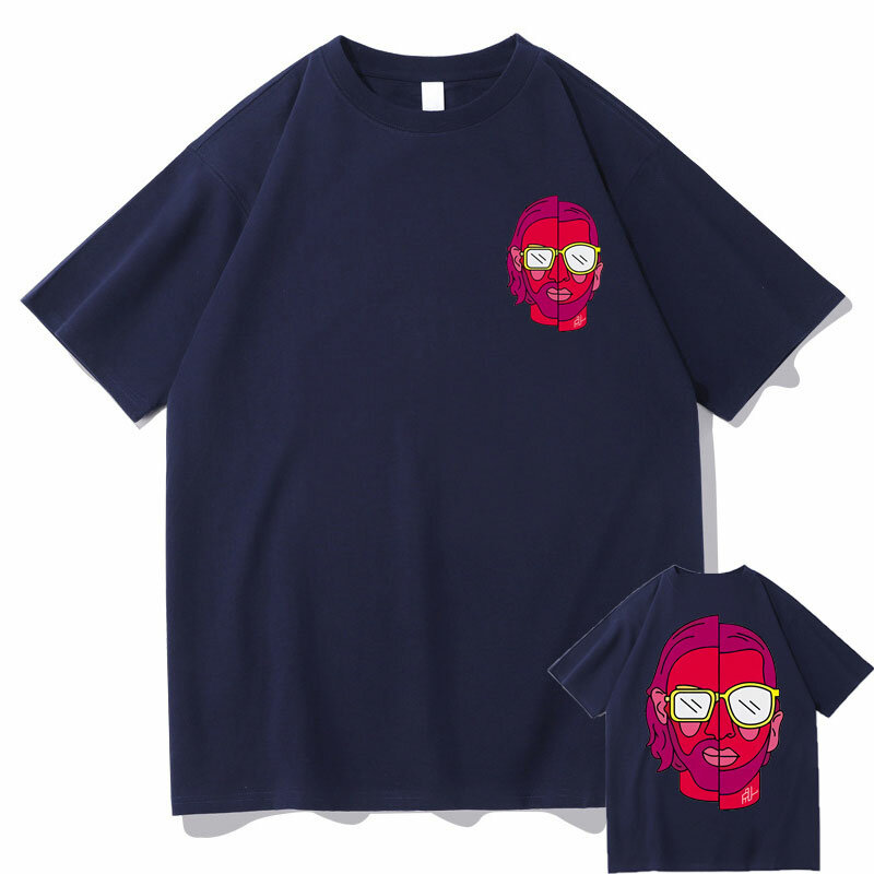 Le Monde Chico Print Tshirt Album nl French Rap Graphic T-shirt Hip-Hop magliette uomo/donna marca Harajuku Tees Streetwear da uomo