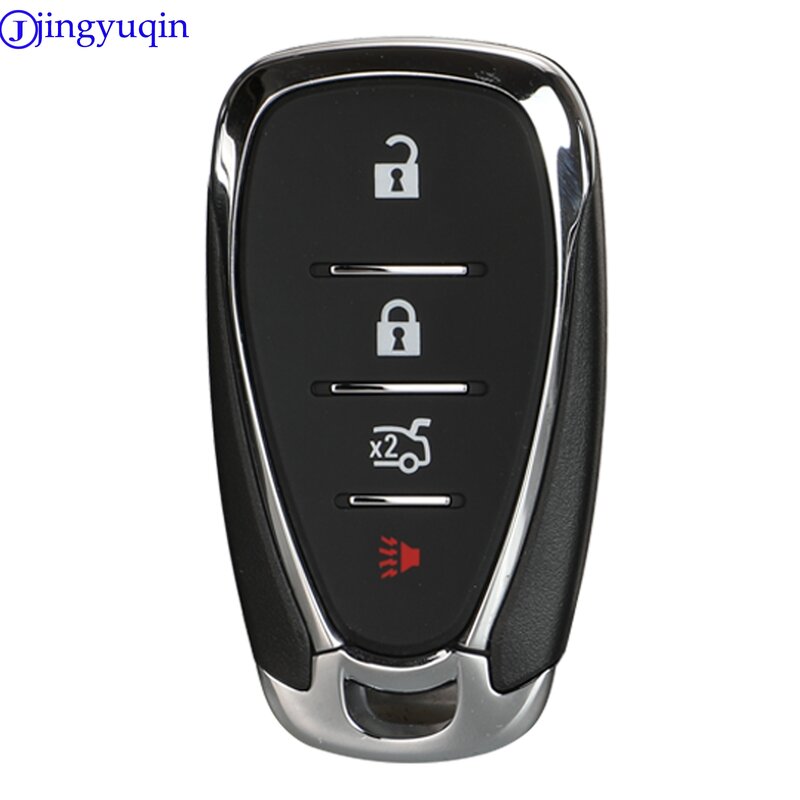 Jingyuqin 2/4/5 boutons coquille de clé de voiture à distance pour Chevrolet Camaro Equinox Cruze Malibu Spark HYQ4EA clé intelligente